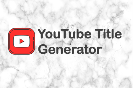 YouTube Title Generator