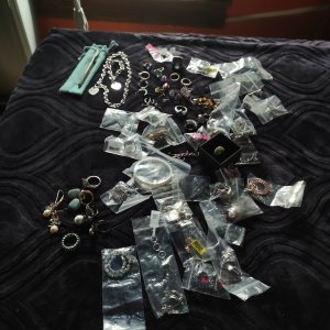 Choose from silver and semiprecious stone jewelry, most unworn and unused.Some pre owned Tiffany silver pieces also.