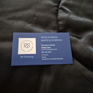 Math or science tutoring
